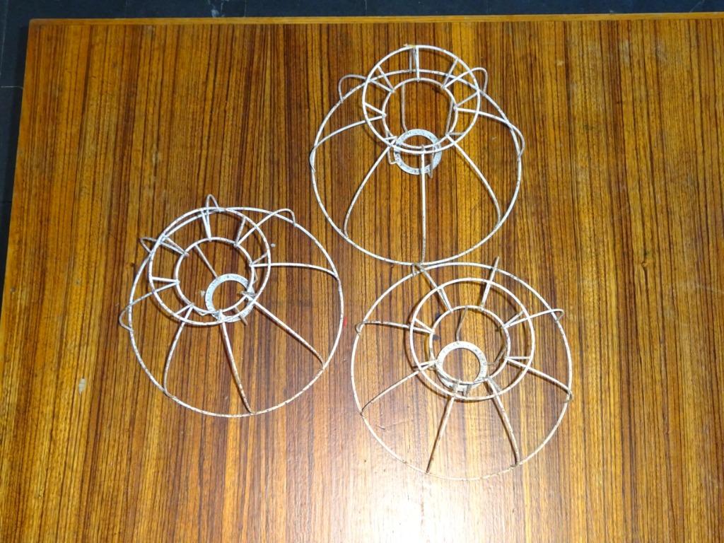abat jour structure métallique, Hobby & Loisirs créatifs, Enlèvement, Comme neuf, Bricolage