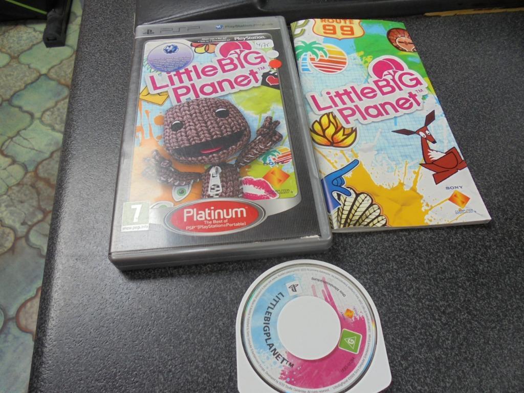 PSP Little Big Planet (CIB), 1 joueur, Envoi, Utilisé, À partir de 7 ans