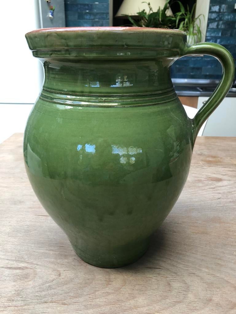 Franse antieke confitpot, Ophalen of Verzenden