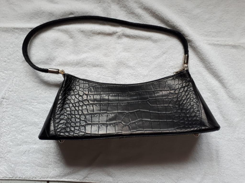 Zwarte handtas, Handtassen en Accessoires, Tassen | Damestassen, Ophalen of Verzenden, Nieuw, Zwart, Handtas