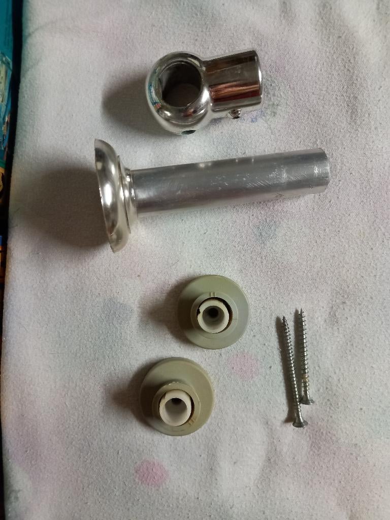 rideau de douche avec système de suspension, Enlèvement, Comme neuf, Bleu, Autres types