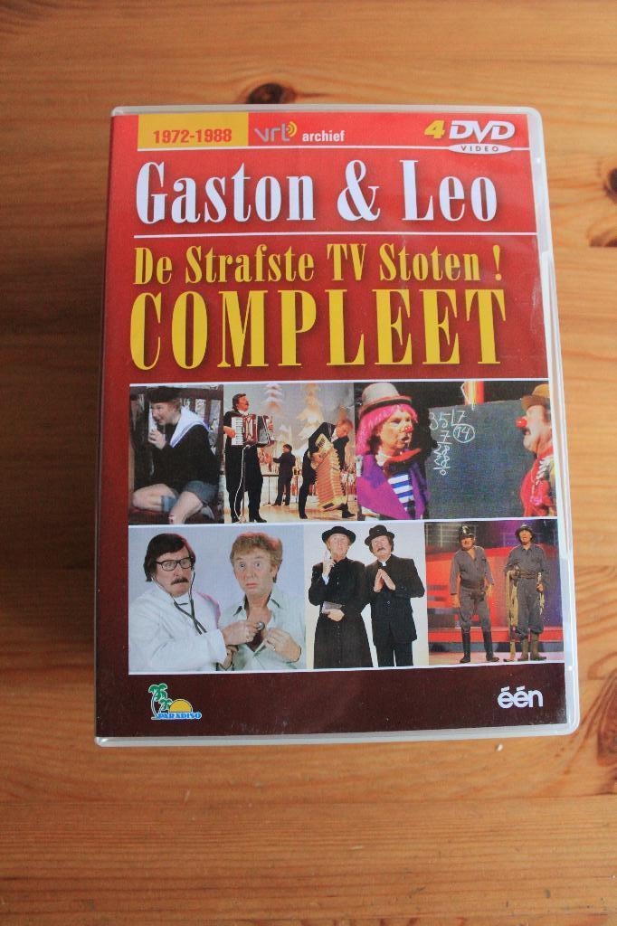 Gaston & Leo   strafste tv stoten compleet  1972-1988, Cd's en Dvd's, Alle leeftijden, Boxset, Ophalen of Verzenden, Zo goed als nieuw