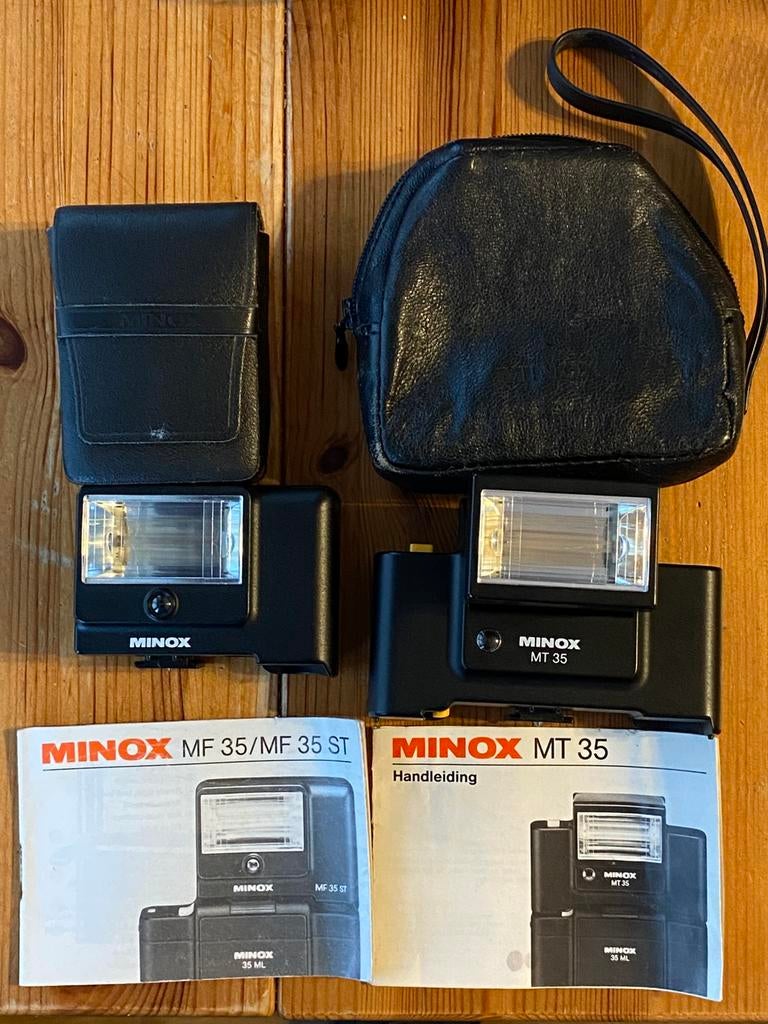 Minox MT 35, MF 35 - flash *neufs, Enlèvement ou Envoi, Neuf, Compact, Autres Marques