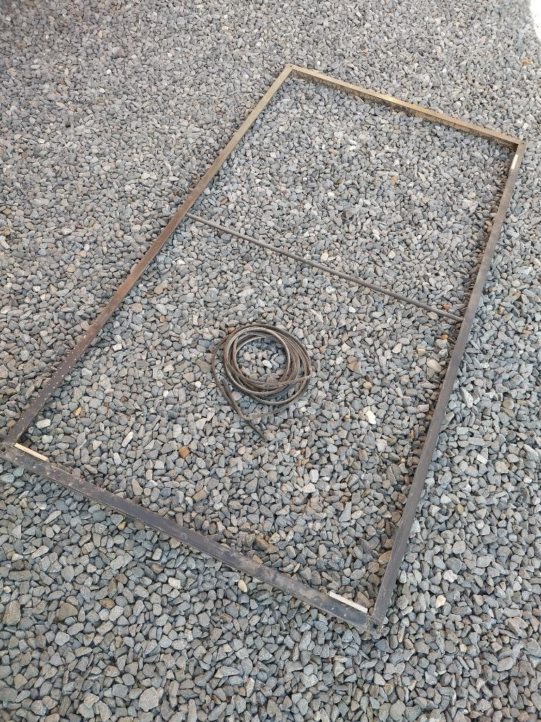 Muggenraam met rubberen netbevestiging - zonder net, Ophalen, Gebruikt, Minder dan 80 cm, Hordeur