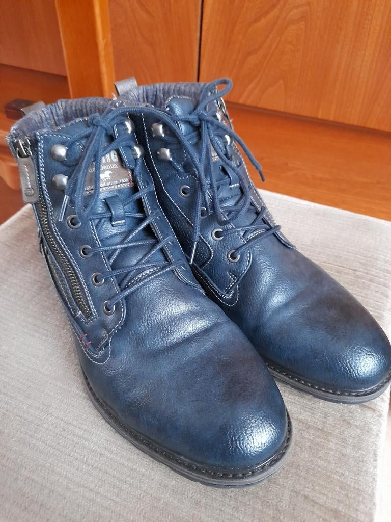 Bottines à lacets Mustang pointure 44, Enlèvement ou Envoi, Comme neuf
