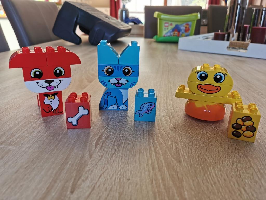 duplo 10858 - mon premier puzzle des animaux, Enlèvement ou Envoi, Utilisé, Ensemble complet, Duplo