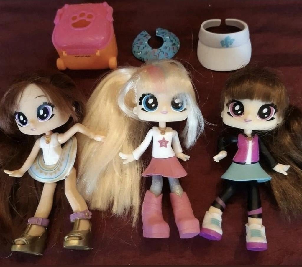 Set van 3 BFF Best Friends Forever poppen € 3, Ophalen of Verzenden, Zo goed als nieuw