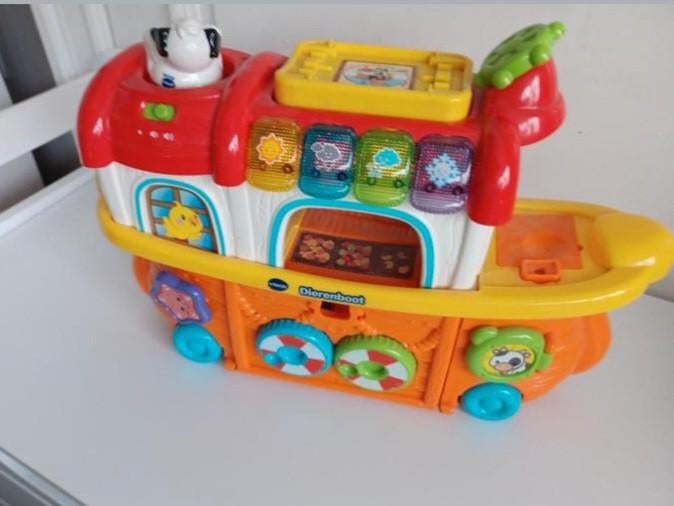 Dierenboot vtech, Kinderen en Baby's, Ophalen of Verzenden, Zo goed als nieuw
