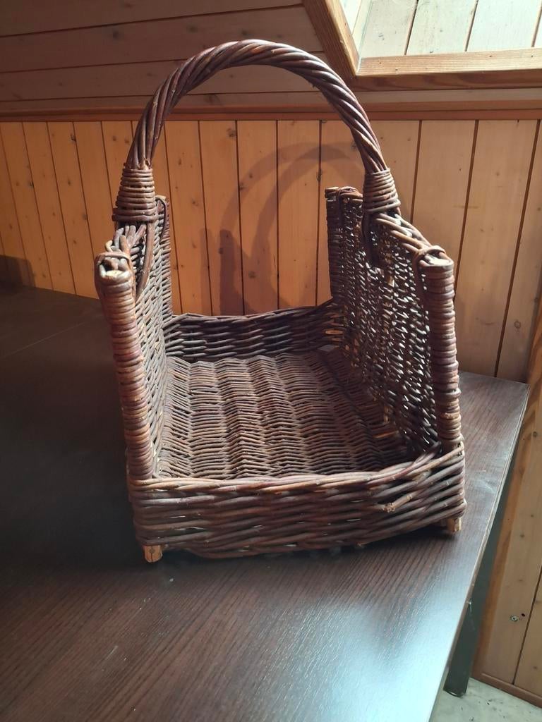 Rieten mand, Enlèvement, Bois, Panier