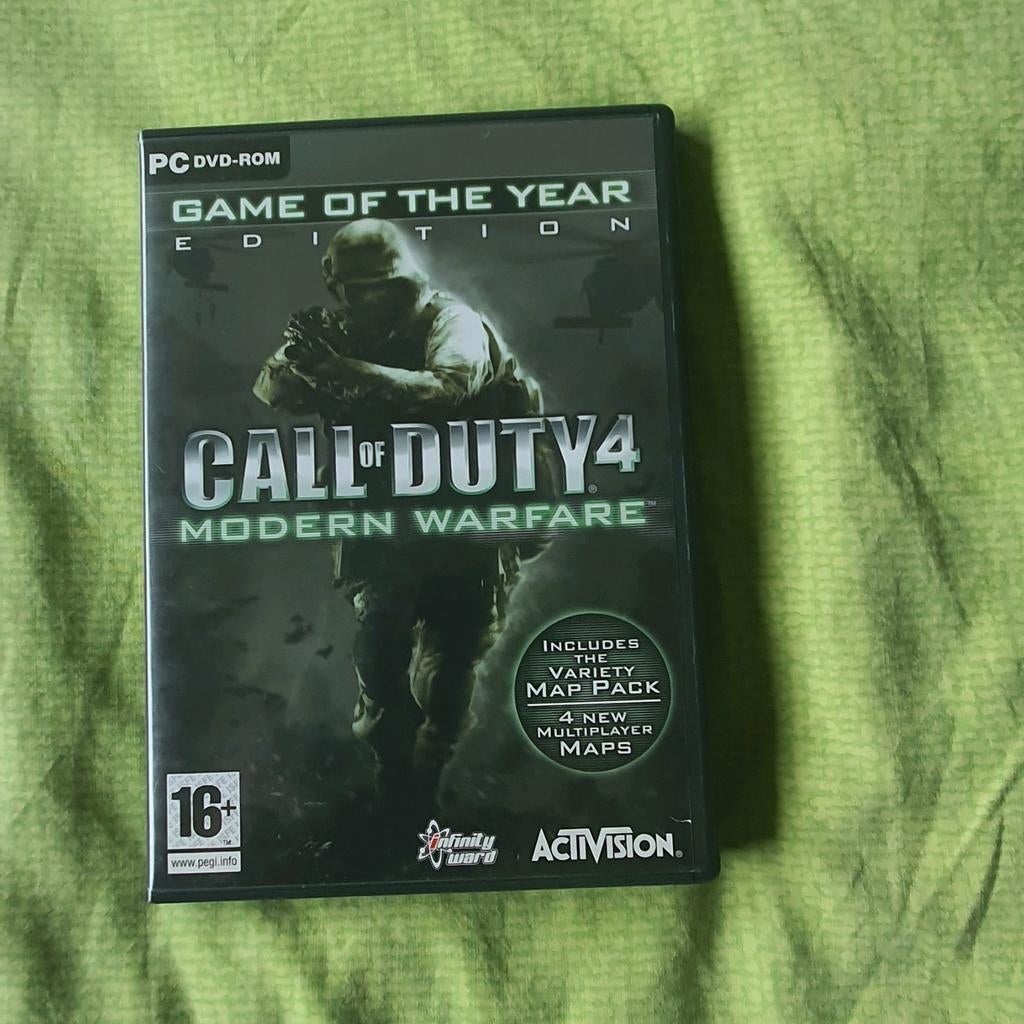 Pc game call of duty 4 modern warfare, Ophalen