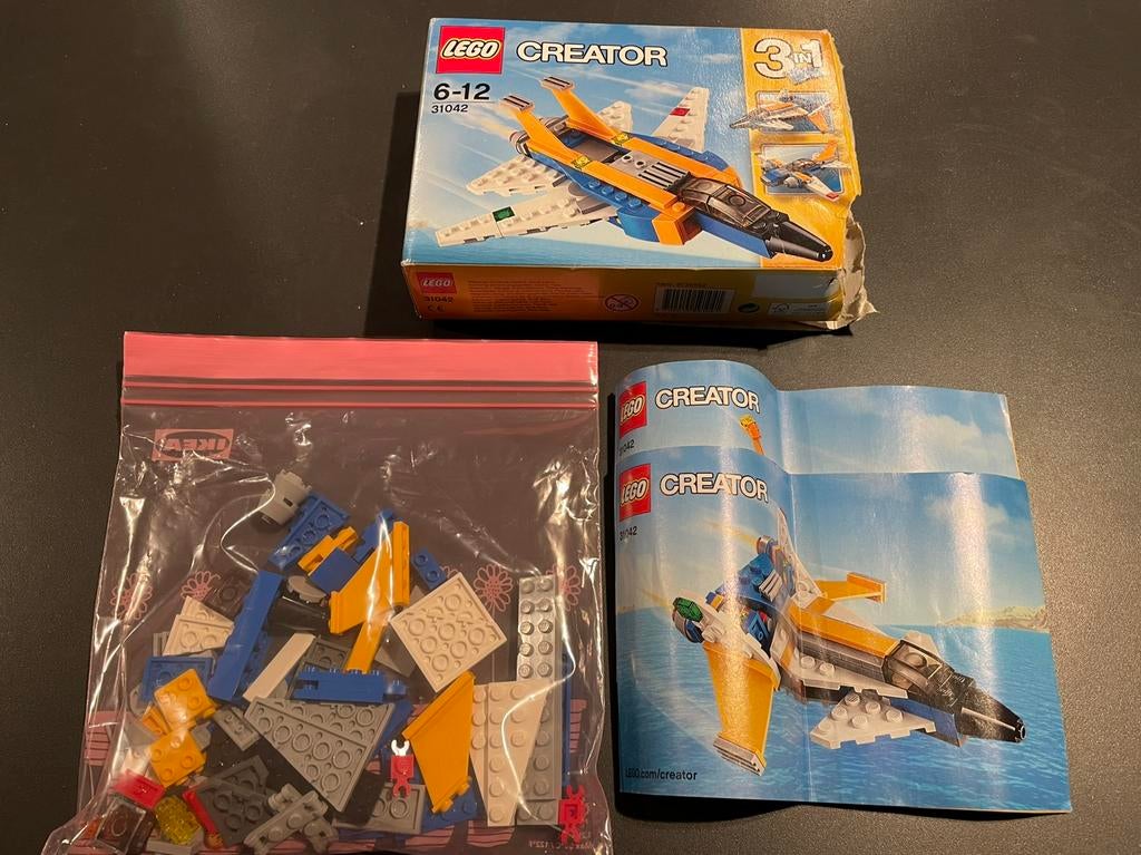 Lego set 31042, Ophalen, Gebruikt, Complete set, Lego