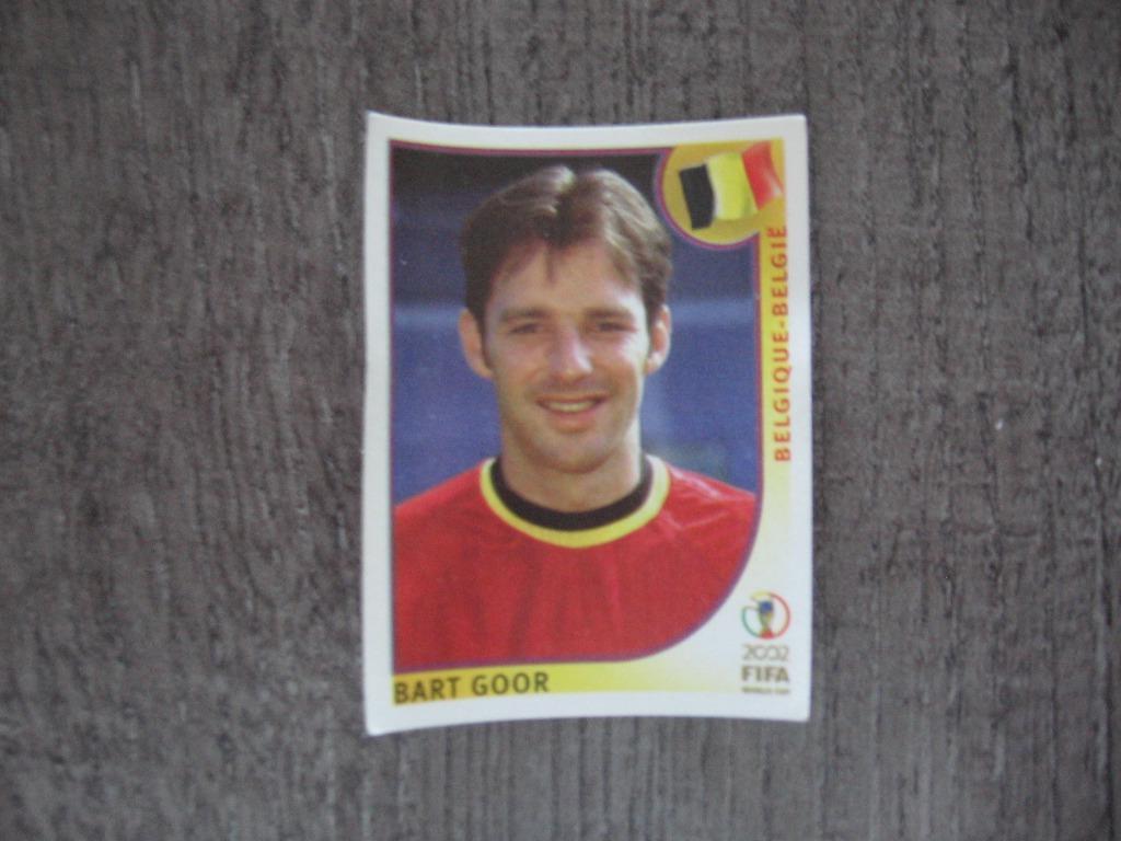 panini sticker BART GOOR nr.561 world cup 2002 korea-japan !, Verzamelen, Ophalen of Verzenden, Nieuw, Poster, Plaatje of Sticker
