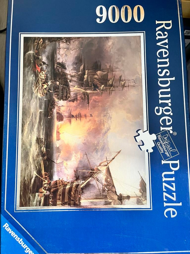 Ravensburger Bombardement 9000 stukjes, Ophalen, Zo goed als nieuw