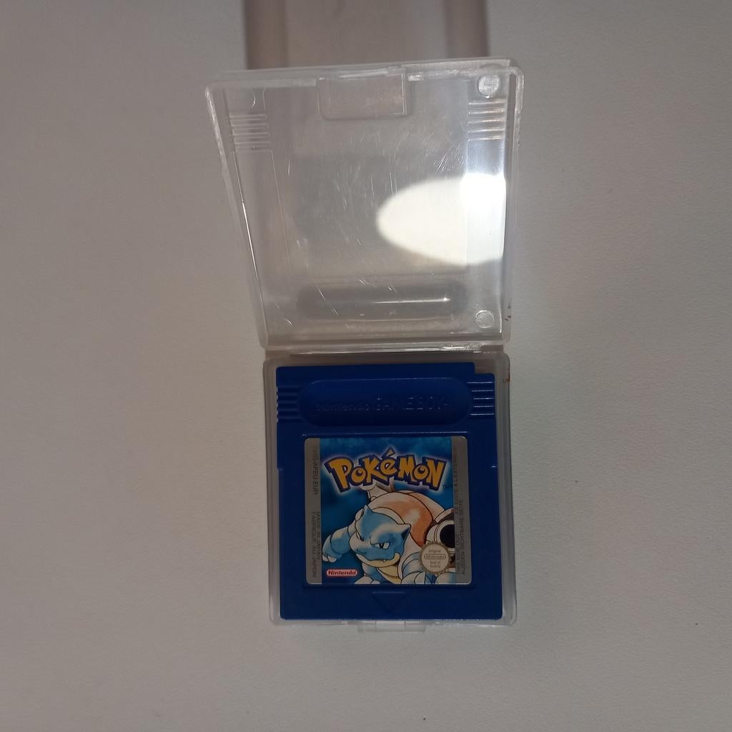 Pokémon blue version Nintendo gameboy eur pal, Games en Spelcomputers, Ophalen of Verzenden, Zo goed als nieuw