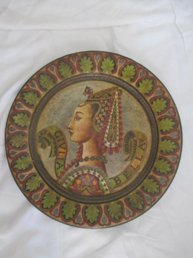 Montopoli - Sgraffito bord - 45 cm, Ophalen