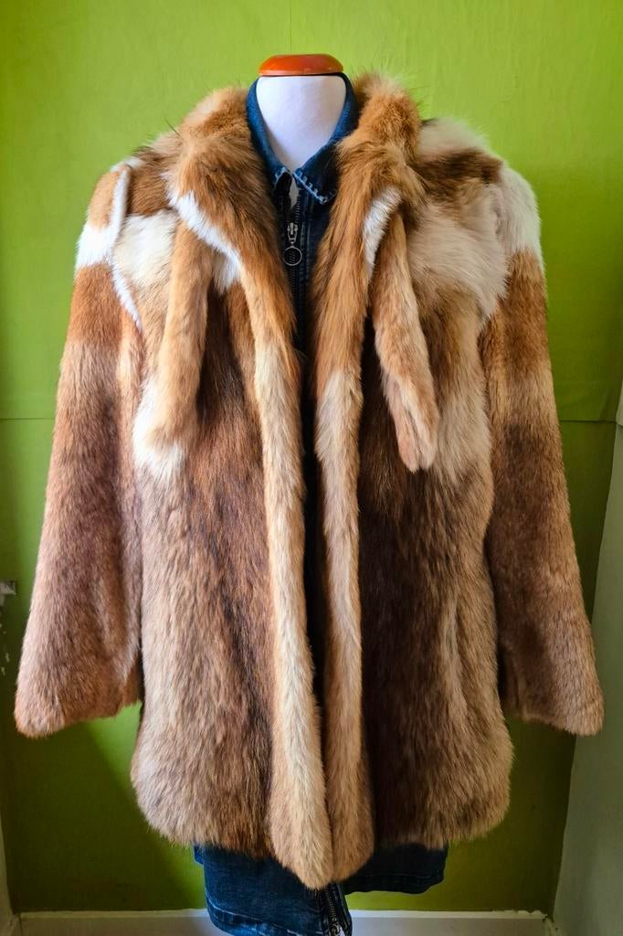 Bontjas vos maat 38, Kleding | Dames, Jassen | Winter, Ophalen of Verzenden, Maat 38/40 (M)