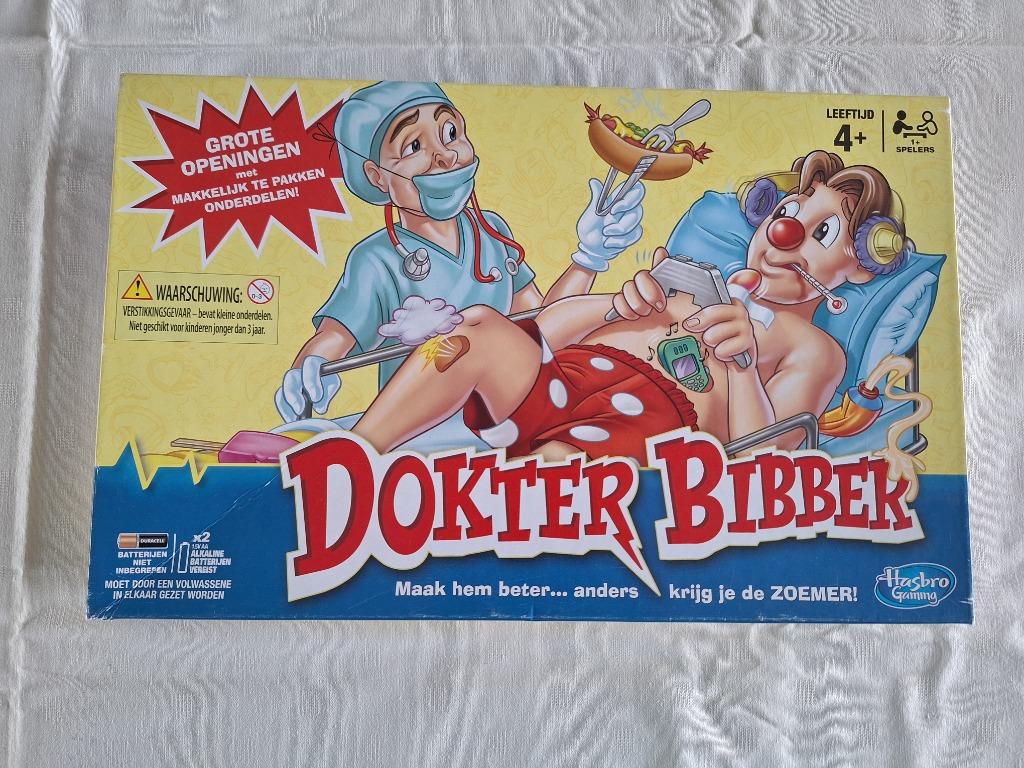 Dokter bibber, Trois ou quatre joueurs, Enlèvement, Comme neuf, HASBRO
