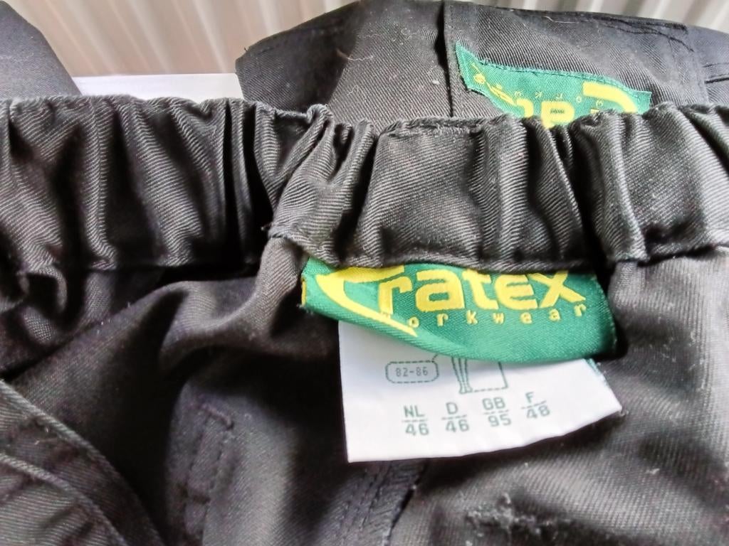 Zwarte werkbroek Cratex (K3/6), Heren, Nieuw, Ophalen of Verzenden, Cratex