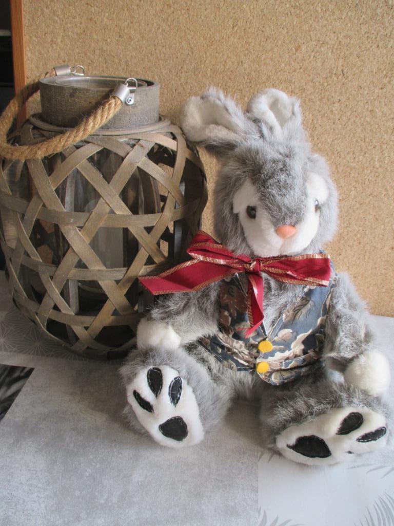 kerst konijn knuffel, Ophalen, Konijn