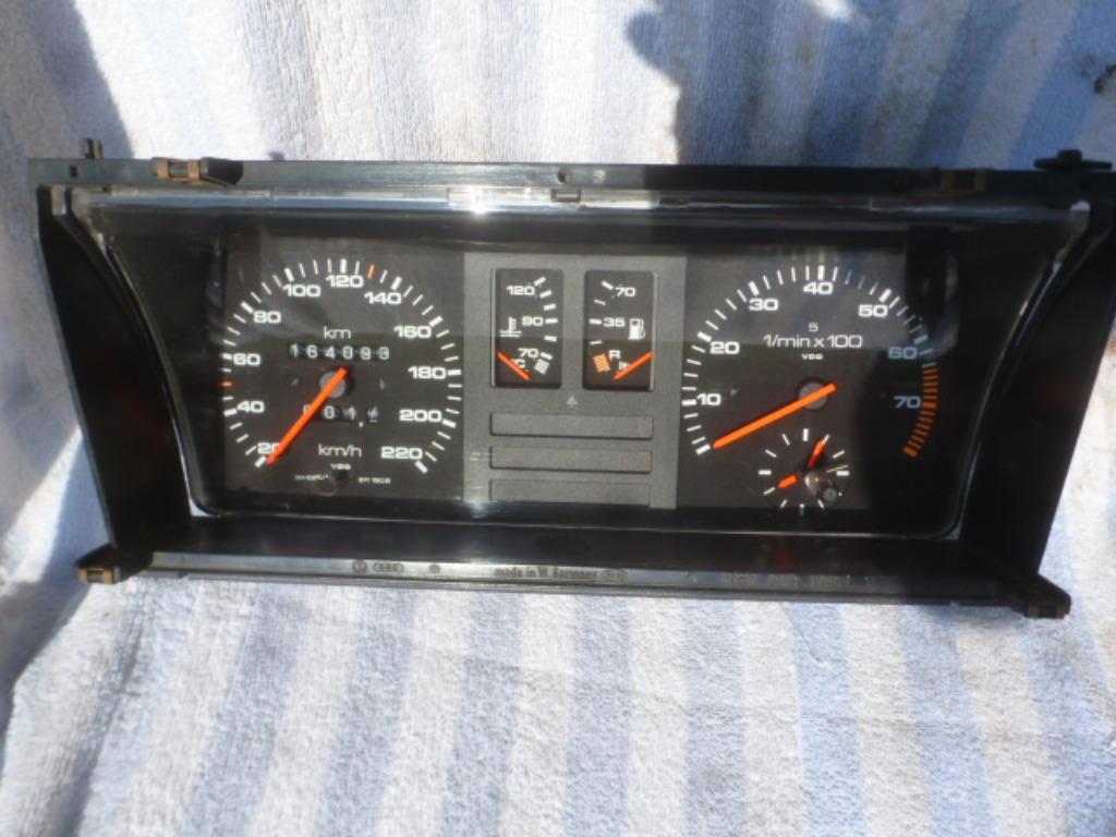 Audi 80: instrumenten, snelheidsmeter en CPT-tochten: VDO, Auto-onderdelen, Dashboard en Schakelaars, Verzenden, Gebruikt, Audi