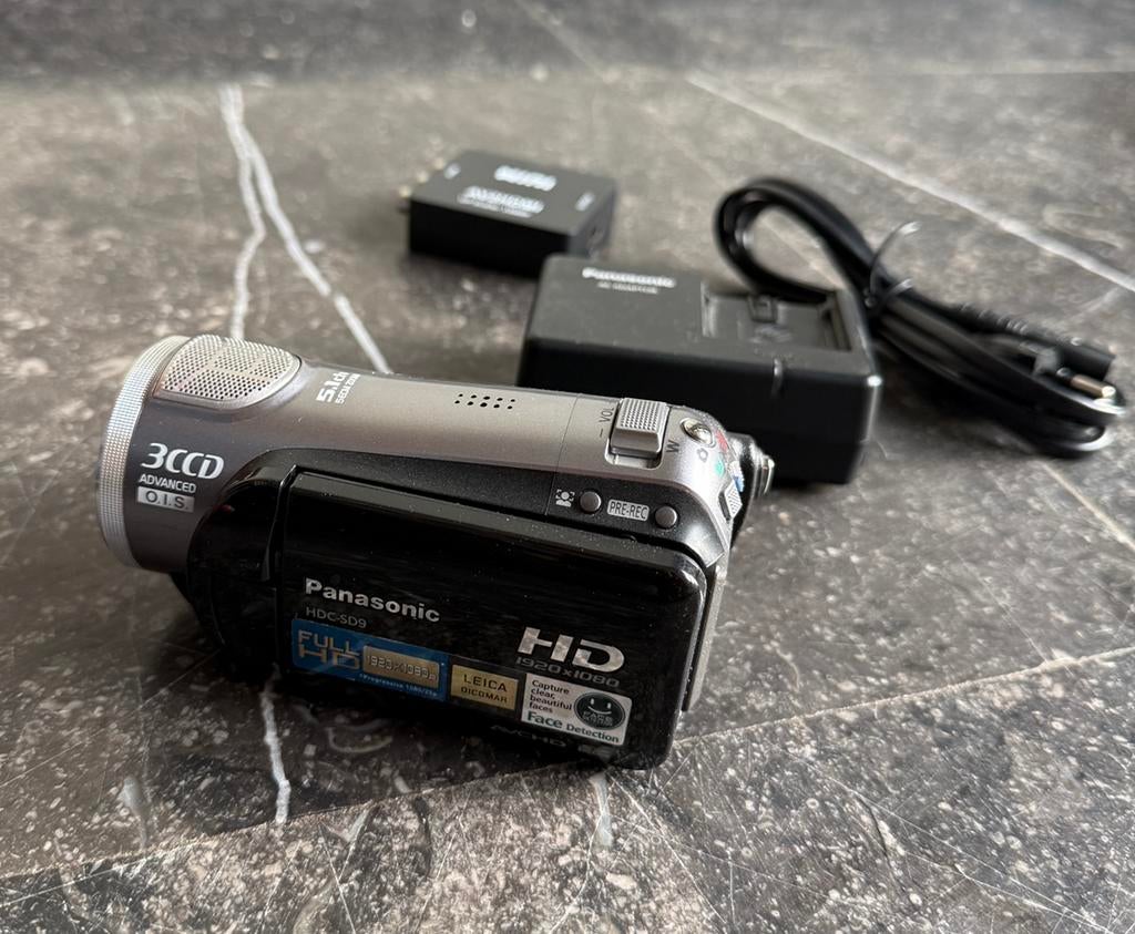 Panasonic HDC-SD9, Audio, Tv en Foto, Videocamera's Digitaal, Ophalen, Zo goed als nieuw, Camera, Panasonic