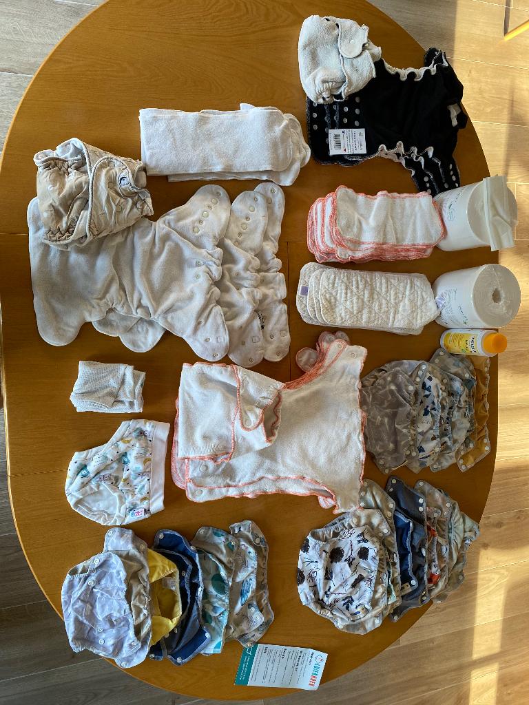 Wasbare luiers, Kinderen en Baby's, Ophalen, Gebruikt, Overige typen