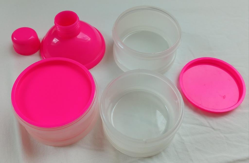 Tour à lait en poudre rose, Enlèvement, Utilisé