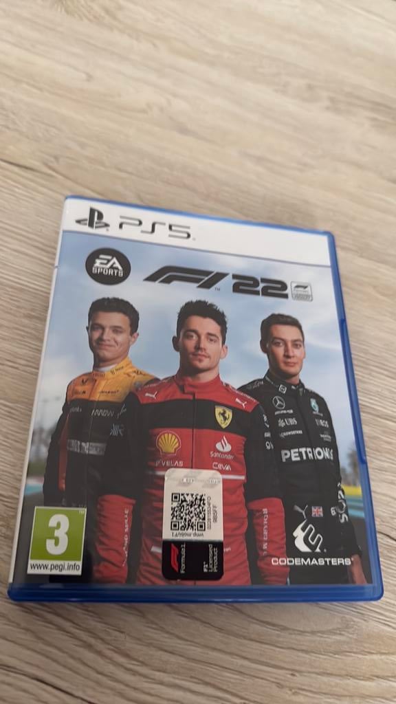 F1 22 (PS5), Enlèvement