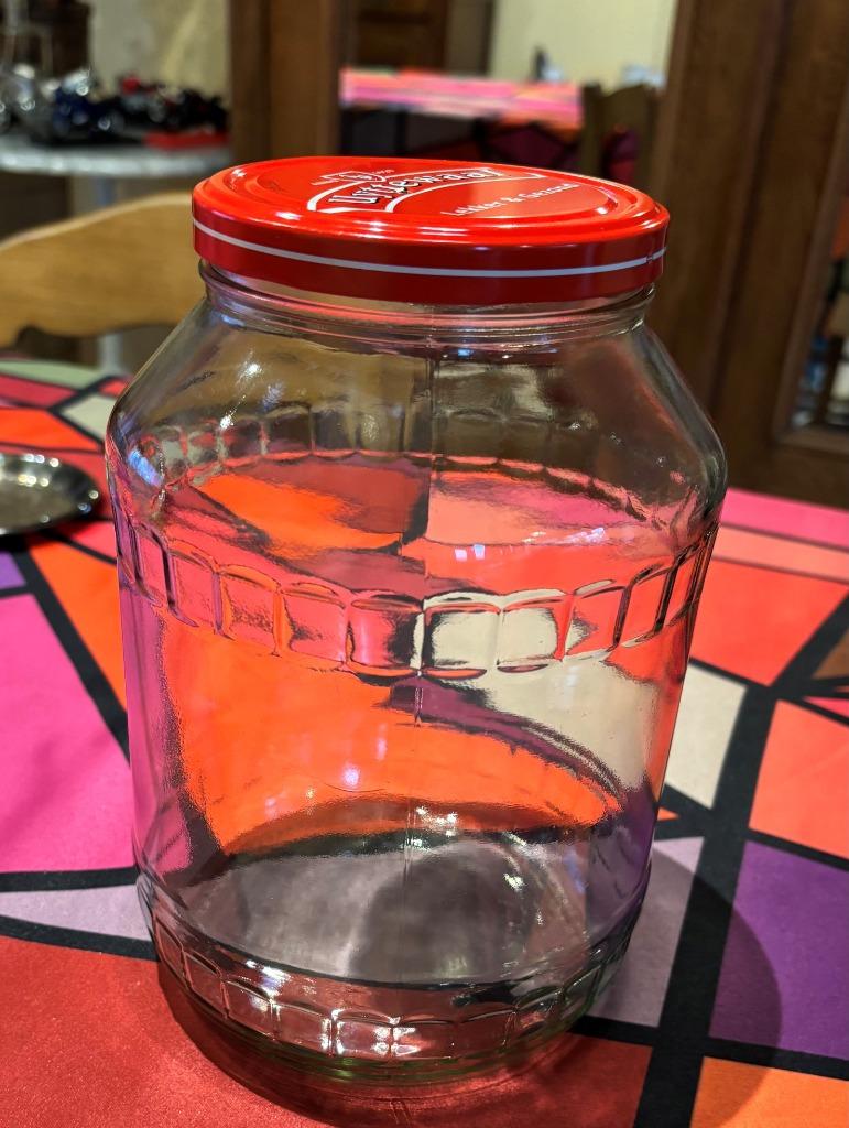 Grand bocal, Enlèvement ou Envoi, Verre, Moins de 50 cm