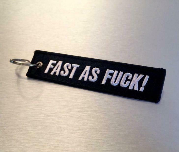 Uitverkoop : fast as fuck ! sleutelhanger, Verzenden, Nieuw