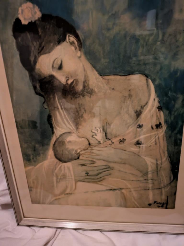 Pablo Picasso - moederschap, Enlèvement