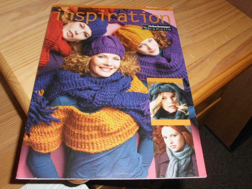 Inspiration n132 " Schachenmayr/nomotta, Hobby en Vrije tijd, Ophalen, Nieuw, Breien of Haken, Patroon of Boek