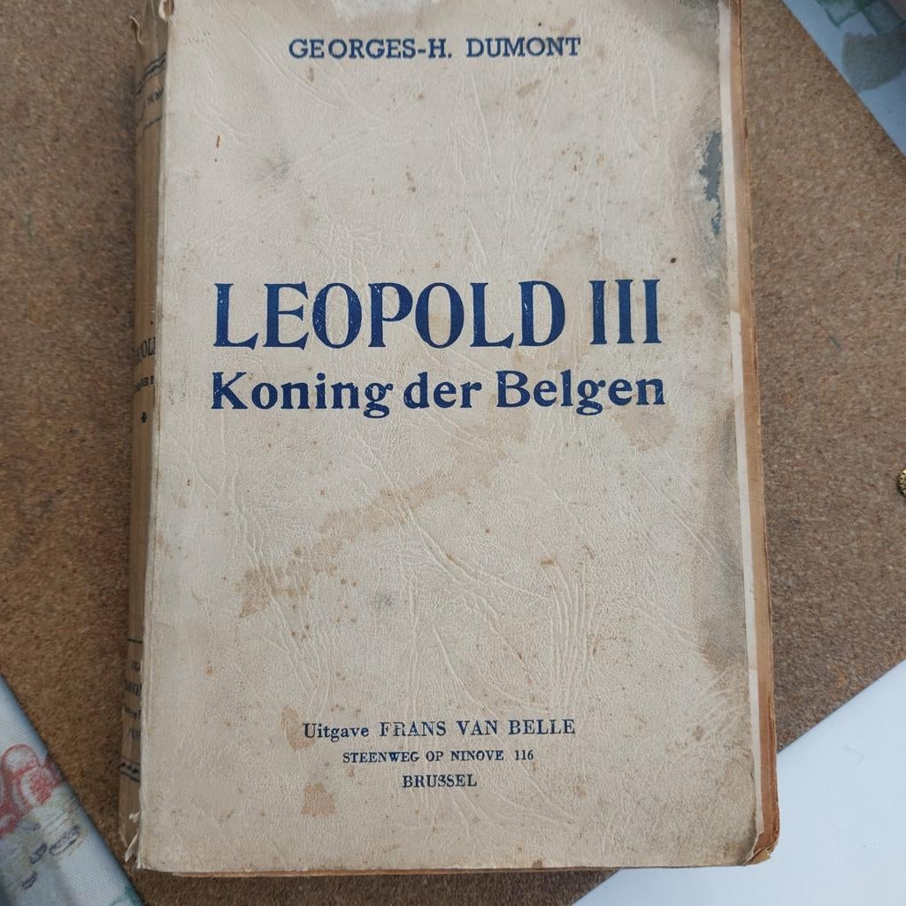 Leopold III koning der Belgen, Antiek en Kunst, Ophalen of Verzenden