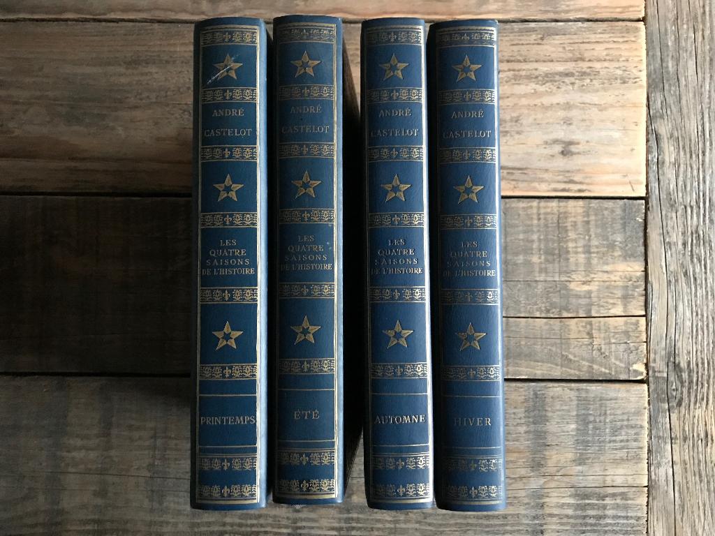 CASTELOT Les quatre saisons de l'histoire Tirage limité 1966, Livres, Histoire nationale, Utilisé, Enlèvement ou Envoi