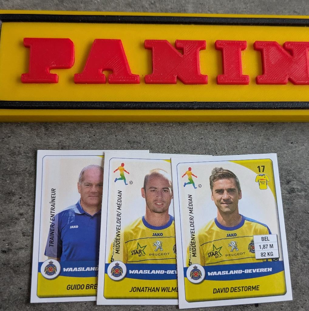 Panini FOOTBALL 2015 3 AUTOCOLLANTS BEAVER MERCATO ! FOOT, Enlèvement ou Envoi, Neuf