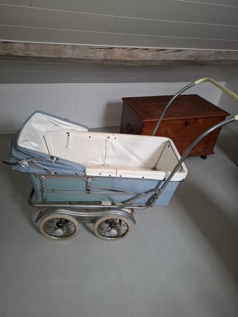 Poussette ancienne de marque Souplex, Kinderen en Baby's, Kinderwagens en Combinaties, Ophalen, Gebruikt, Kinderwagen