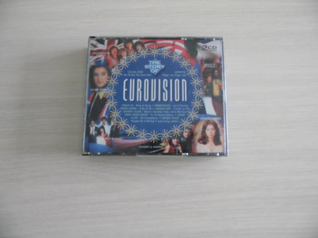 HET VERHAAL VAN EUROVISION 2 CD, Ophalen of Verzenden, Zo goed als nieuw