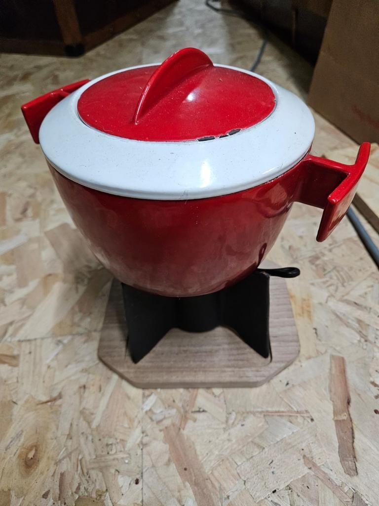 Caquelon à fondue vintage