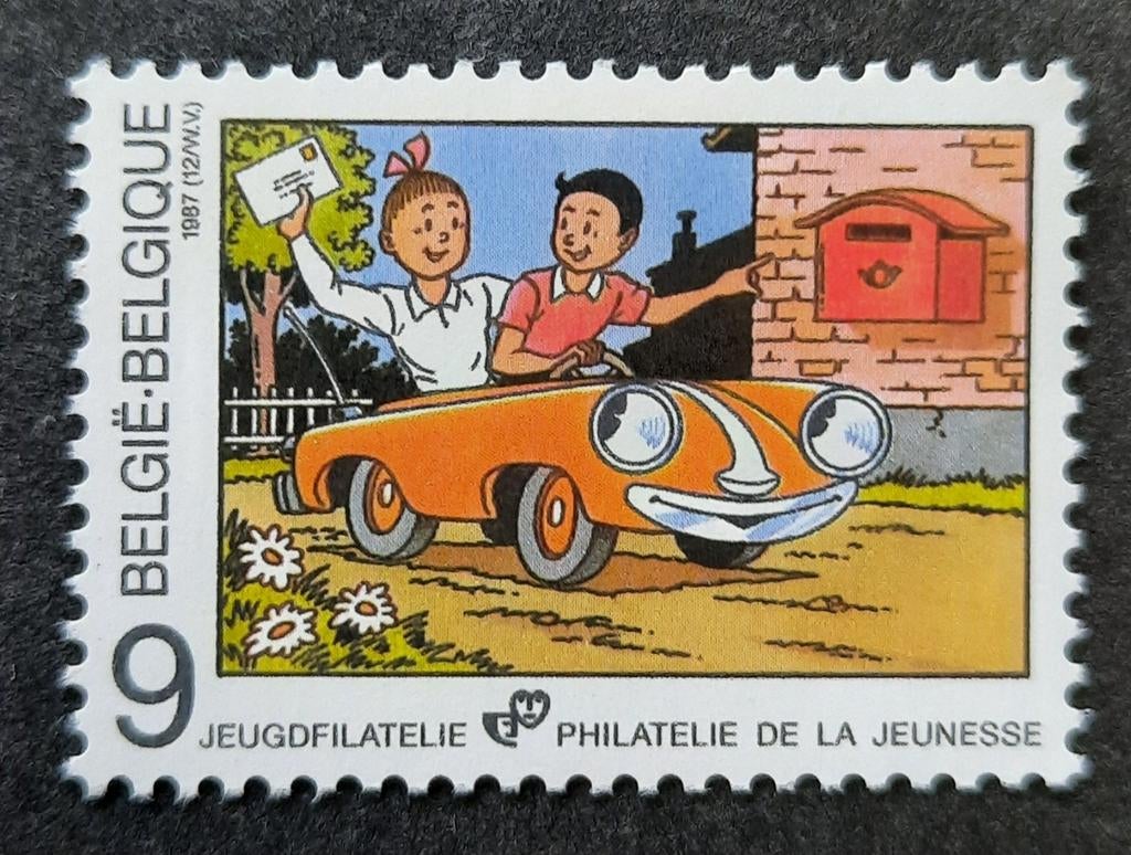Belgique : COB 2264 ** Philatélie de la jeunesse 1987., Timbres & Monnaies, Enlèvement ou Envoi, Non oblitéré, Neuf