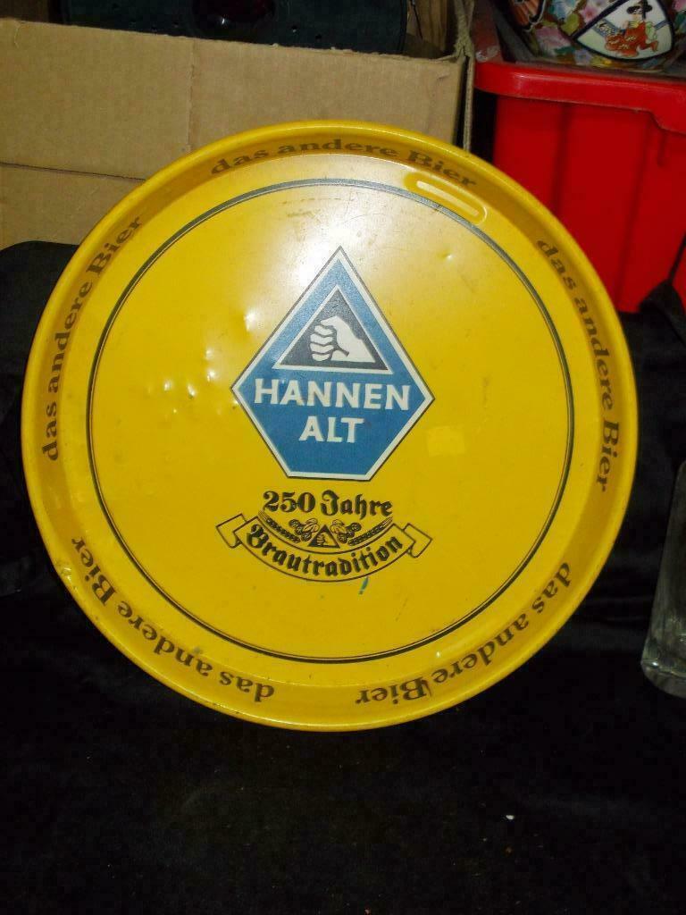 Beersign.Reclame.plateau.Hannen Alt.250 Jahre, Verzamelen, Merken en Reclamevoorwerpen, Ophalen of Verzenden, Gebruikt, Gebruiksvoorwerp