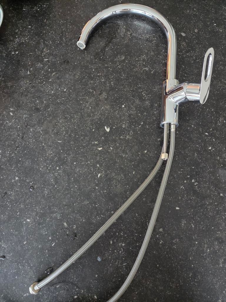 Keukenkraan Grohe, Ophalen, Kraan