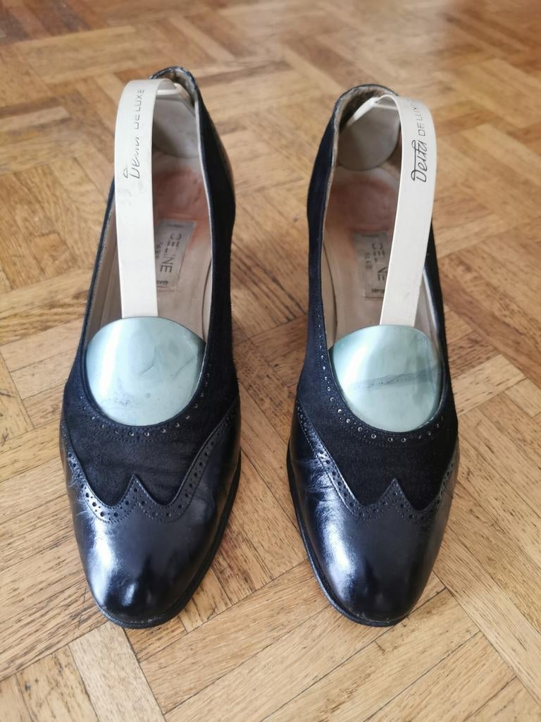 Escarpins Céline, Vêtements | Femmes, Chaussures, Enlèvement ou Envoi, Porté, Noir, Escarpins