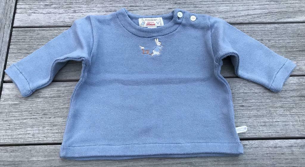 Peter Rabbit pull 1jaar, Ophalen of Verzenden, Gebruikt
