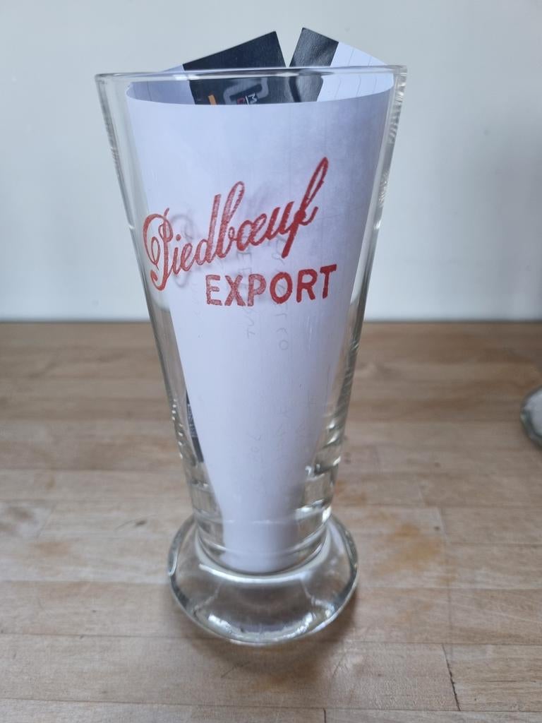Piedboeuf-glas, Verzamelen, Ophalen, Gebruikt