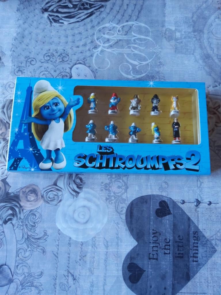Coffret de fèves Schtroumpfs, Enlèvement ou Envoi, Neuf, Autres types
