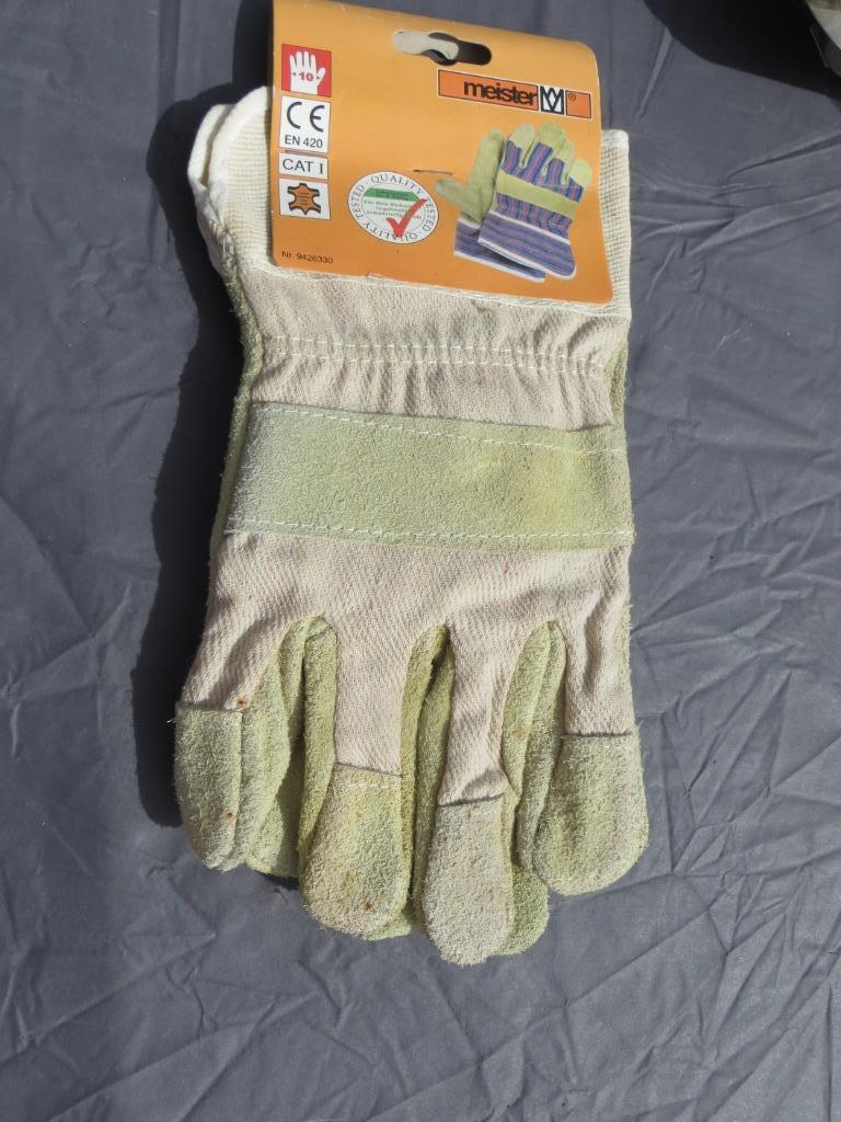 werkhandschoenen - nieuw - Meister - Cat 1, Doe-het-zelf en Bouw, Ophalen of Verzenden, Nieuw