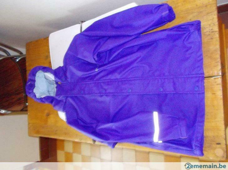 veste + pantalon imperméable à la pluie et au vent 7/8ans, Utilisé, Manteau