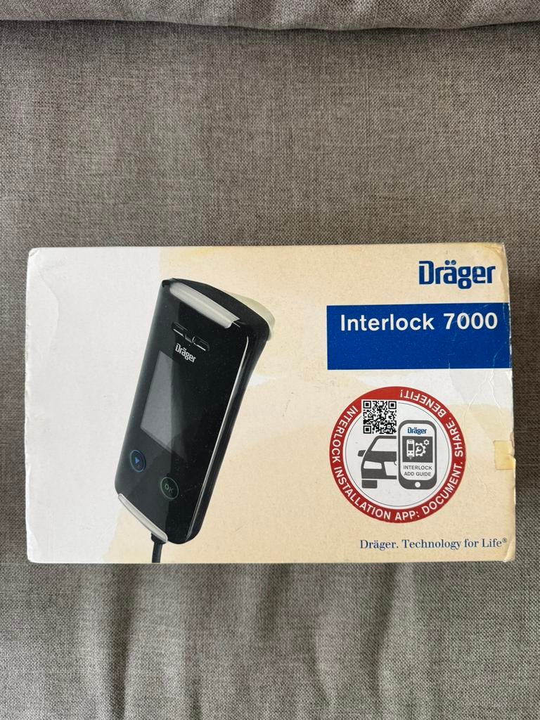 Serrure à alcool Dräger Interlock 7000 Krautli, Enlèvement ou Envoi, Comme neuf