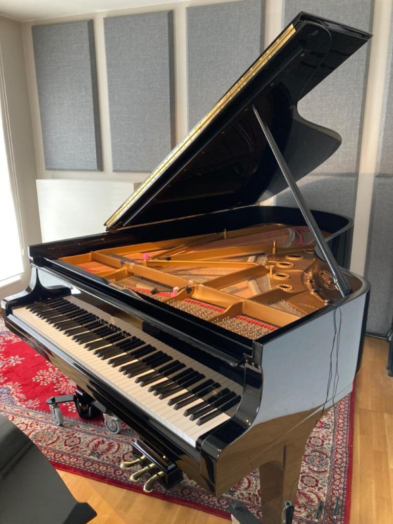 Perfect afgeregelde Steinway & Sons B, Ophalen, Zwart, Zo goed als nieuw, Piano