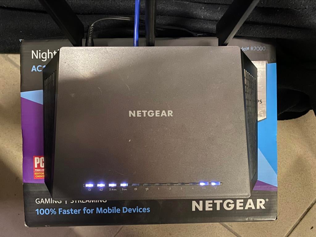 Netgear Nighthawk R7000 WiFi Router, Enlèvement ou Envoi, Comme neuf
